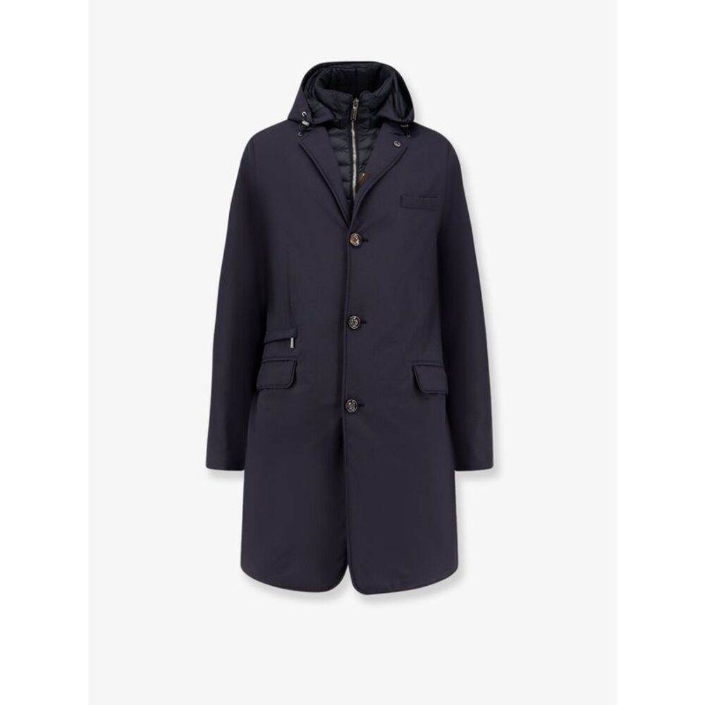 Moorer Men Redon-Skt Padded Nylon Long Jacket